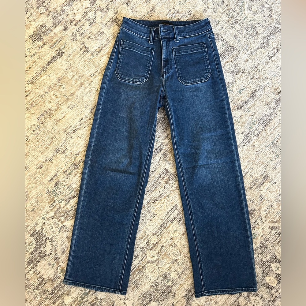 Quince Bella Stretch Wide Leg Jeans